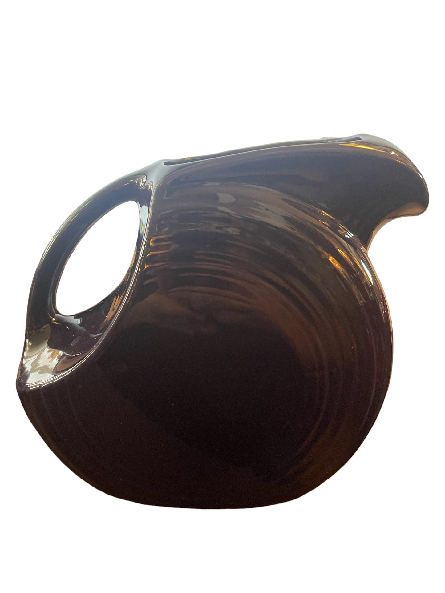 Fiesta Plum Disk Pitcher