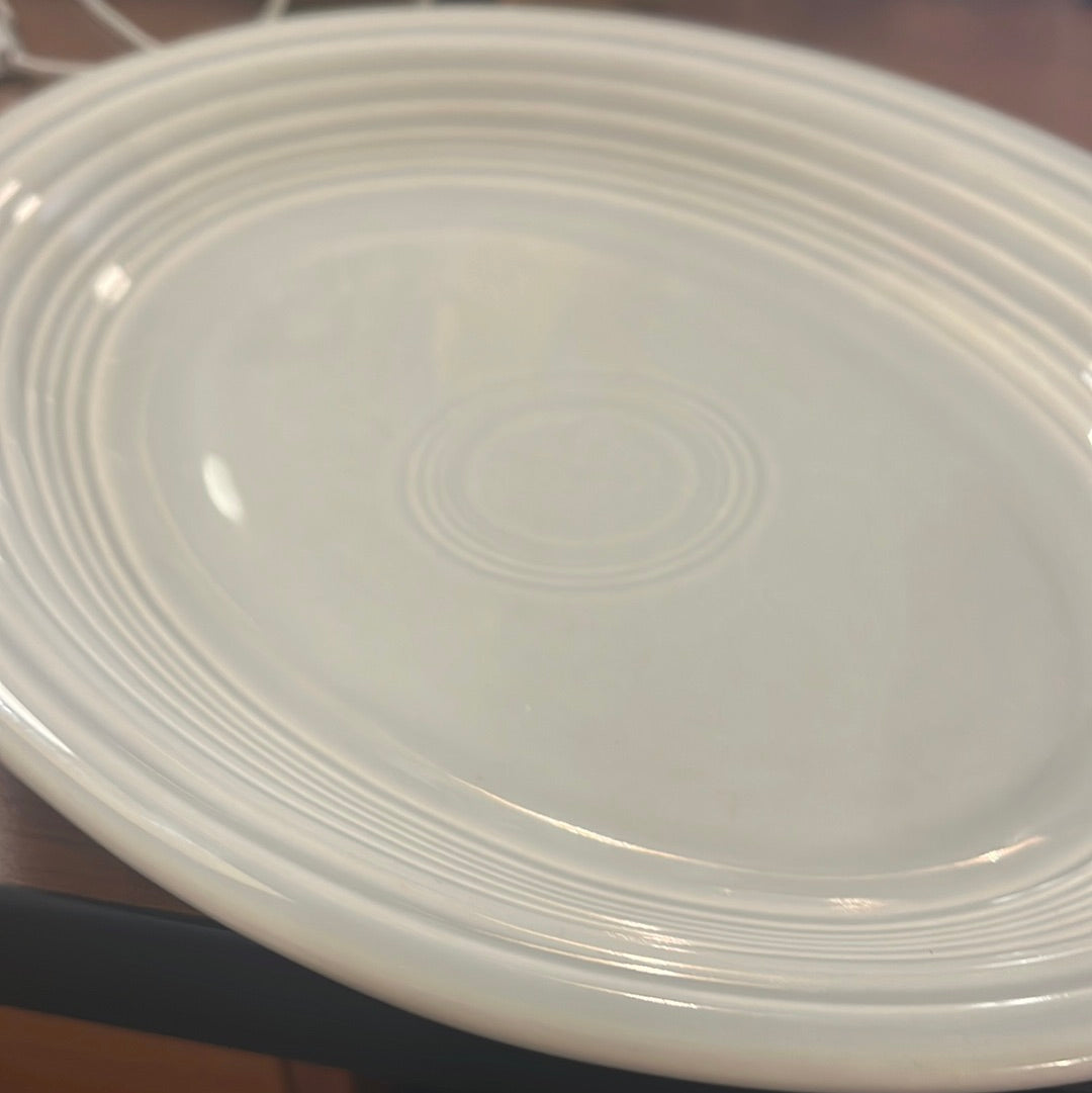 Fiesta Medium Pearl Grey Platter 11 1/2"