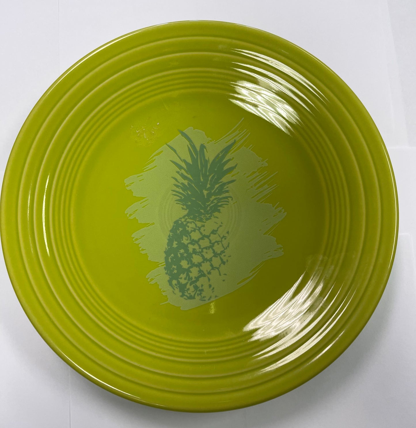 Fiesta 9” Luncheon Pineapple decal (Belk Exclusive)