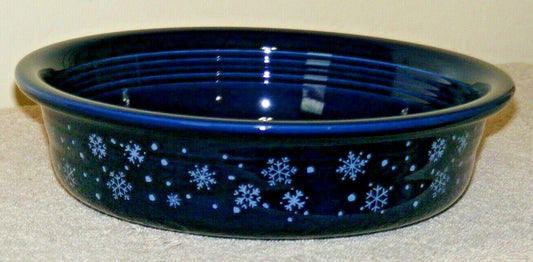 Fiesta 8" Bowl Snowflake decal (Betty Crocker Exclusive)