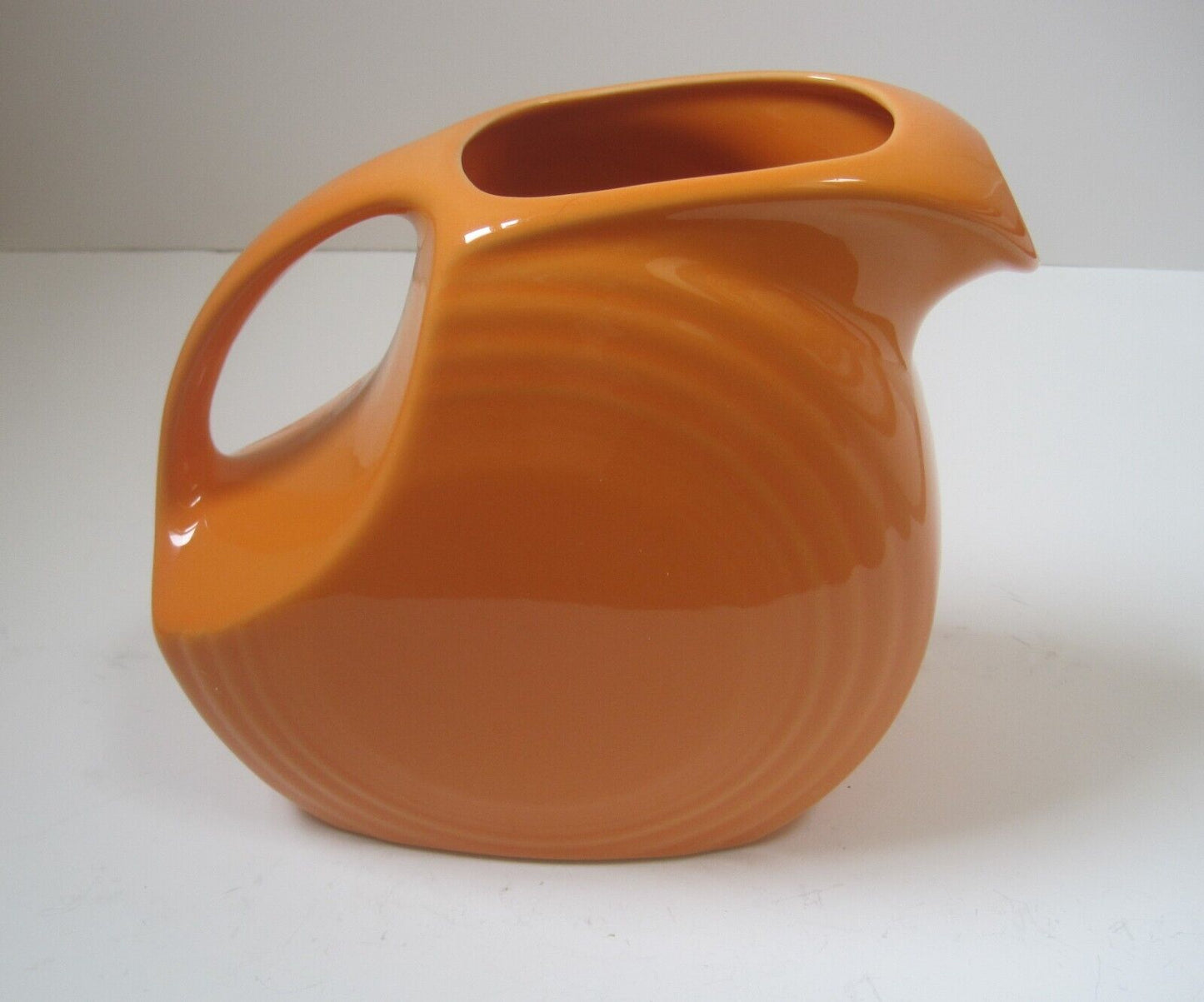 Fiesta Tanerine Orange Large Disk Pitcher