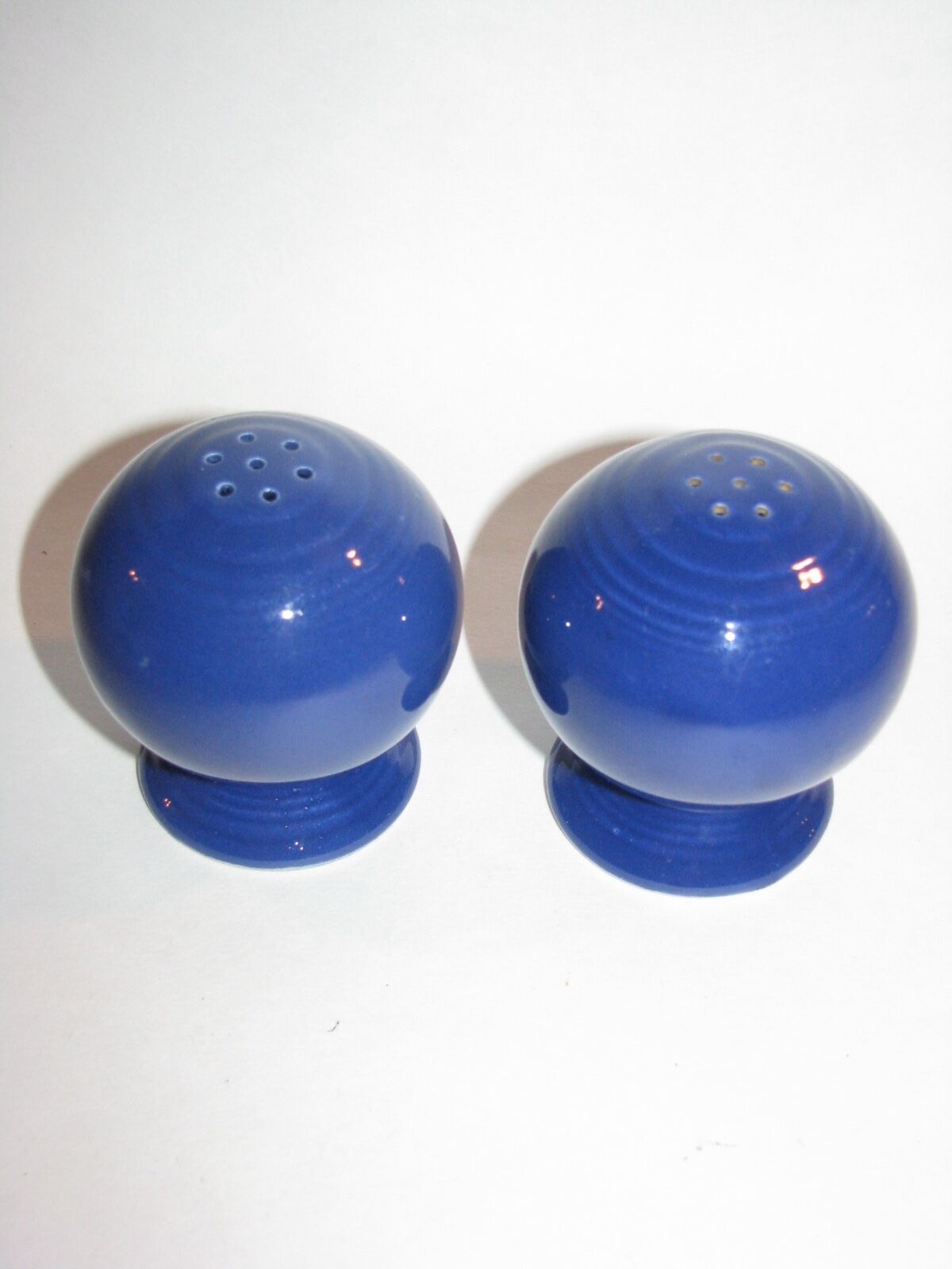 Fiesta Vintage Salt and Pepper set in Cobalt